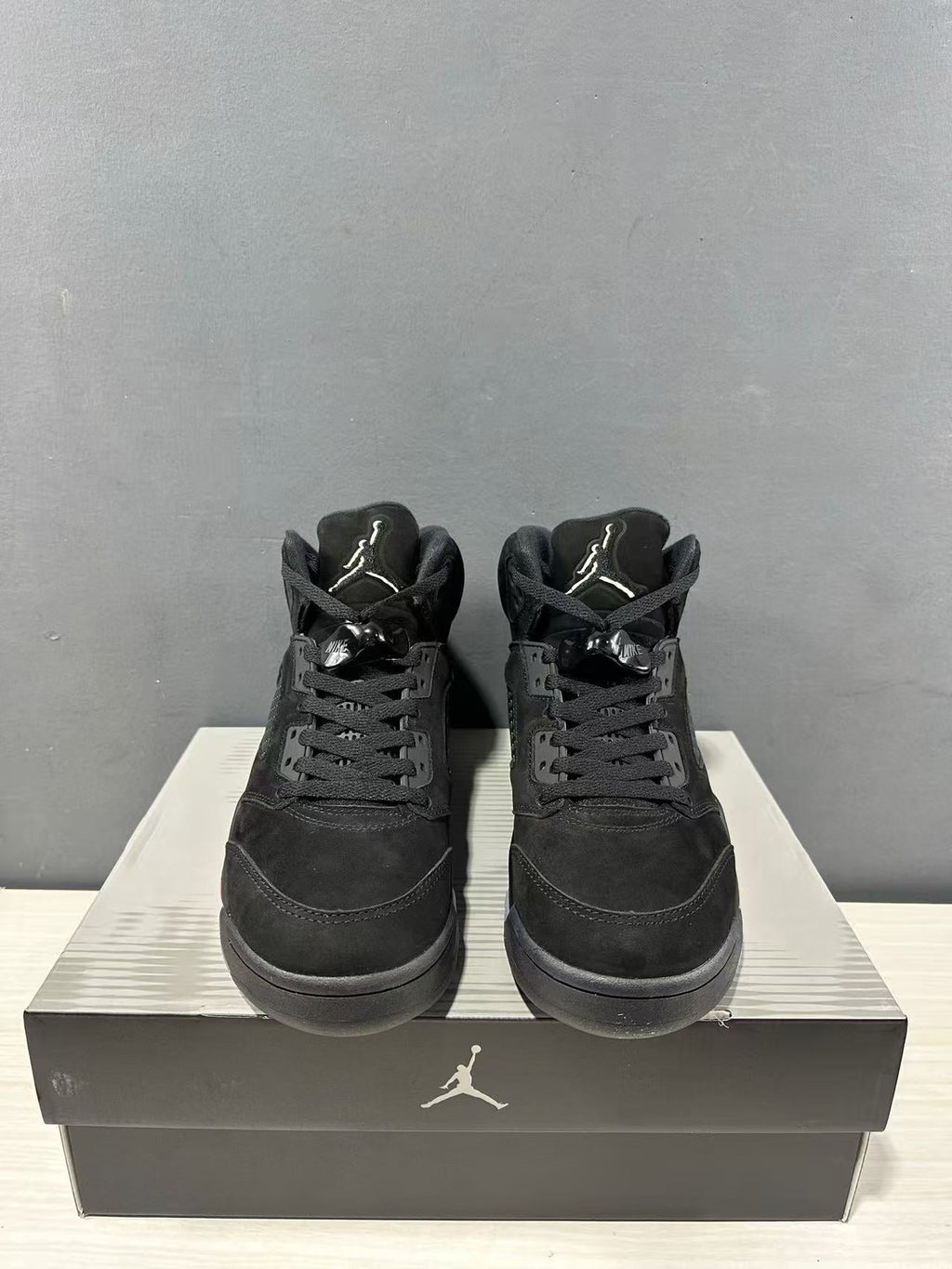 Jordan Air Jordan 5 Retro Black Red High-Top Sneakers