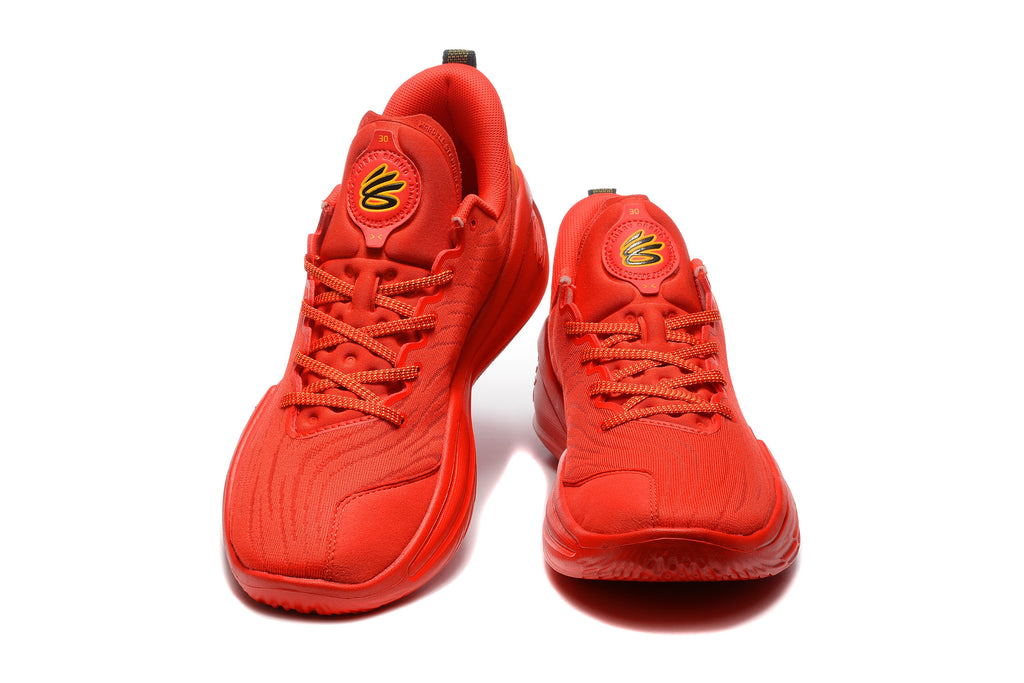Red Basketball Sneakers Style 901-09