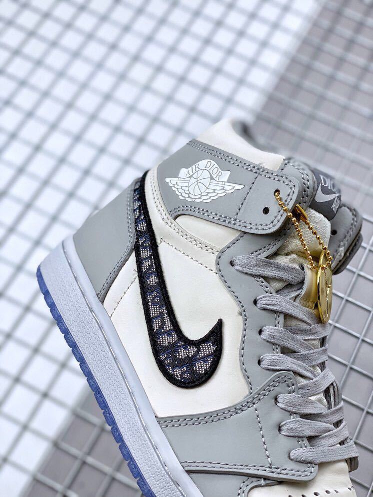 Nike Air Jordan 1 High OG Dior Gray White CN8607-002