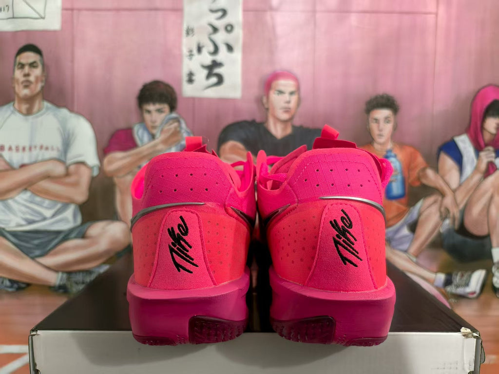 Nike Basketball Shoes Pink and Red