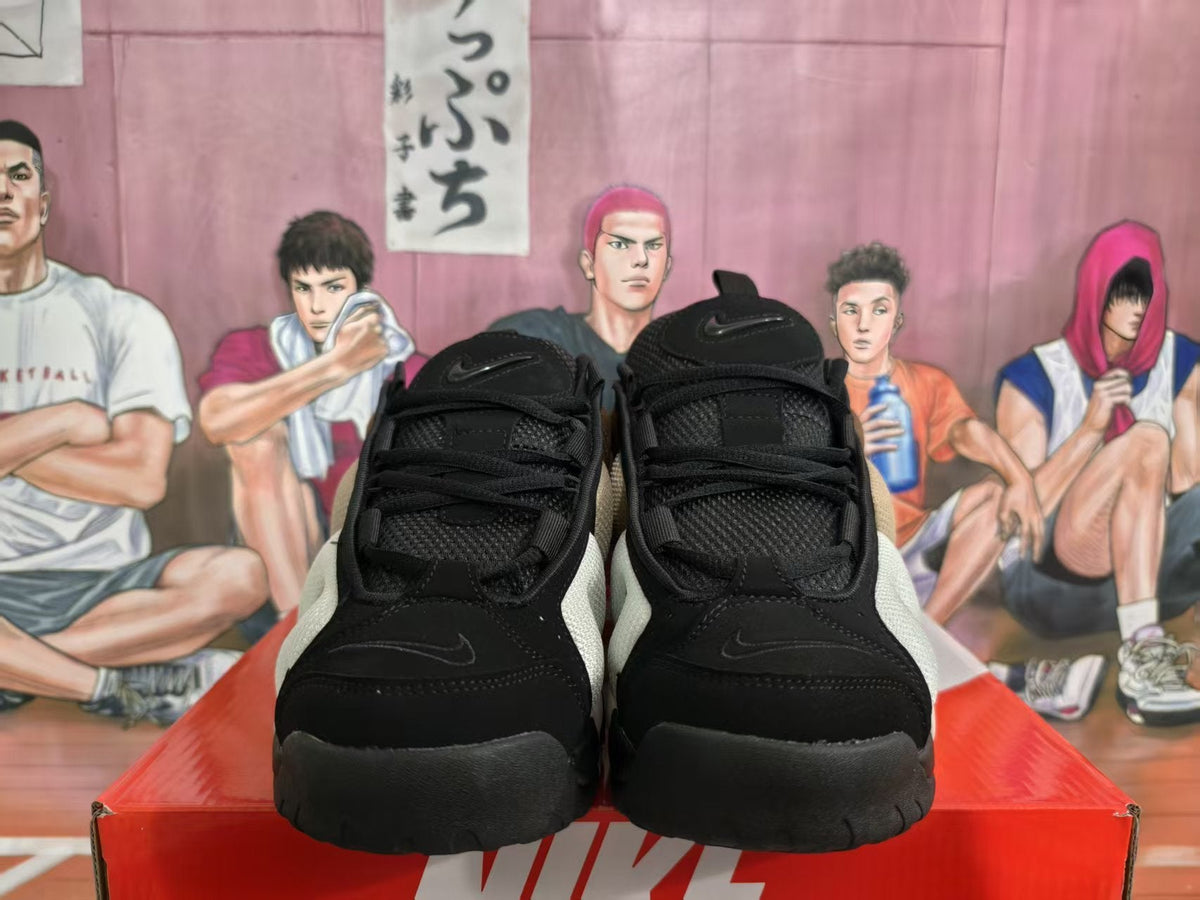 Nike Air More Uptempo Sneakers Black Brown