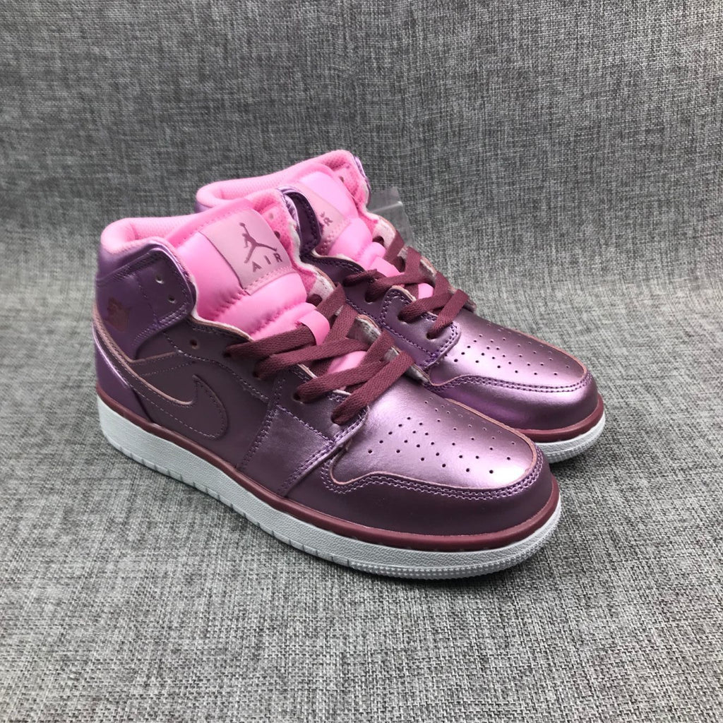 Jordan Air Jordan 1 Mid Pink Rose AV5174-640 Sneakers