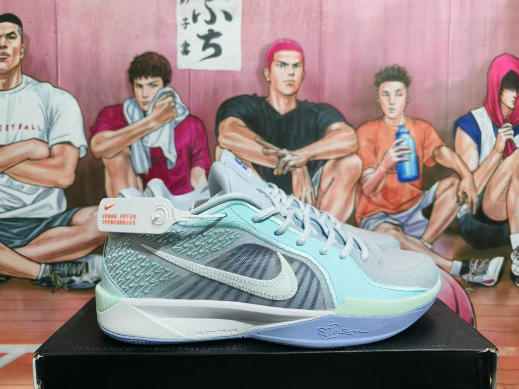 Nike Ice Blue Basketball Shoes