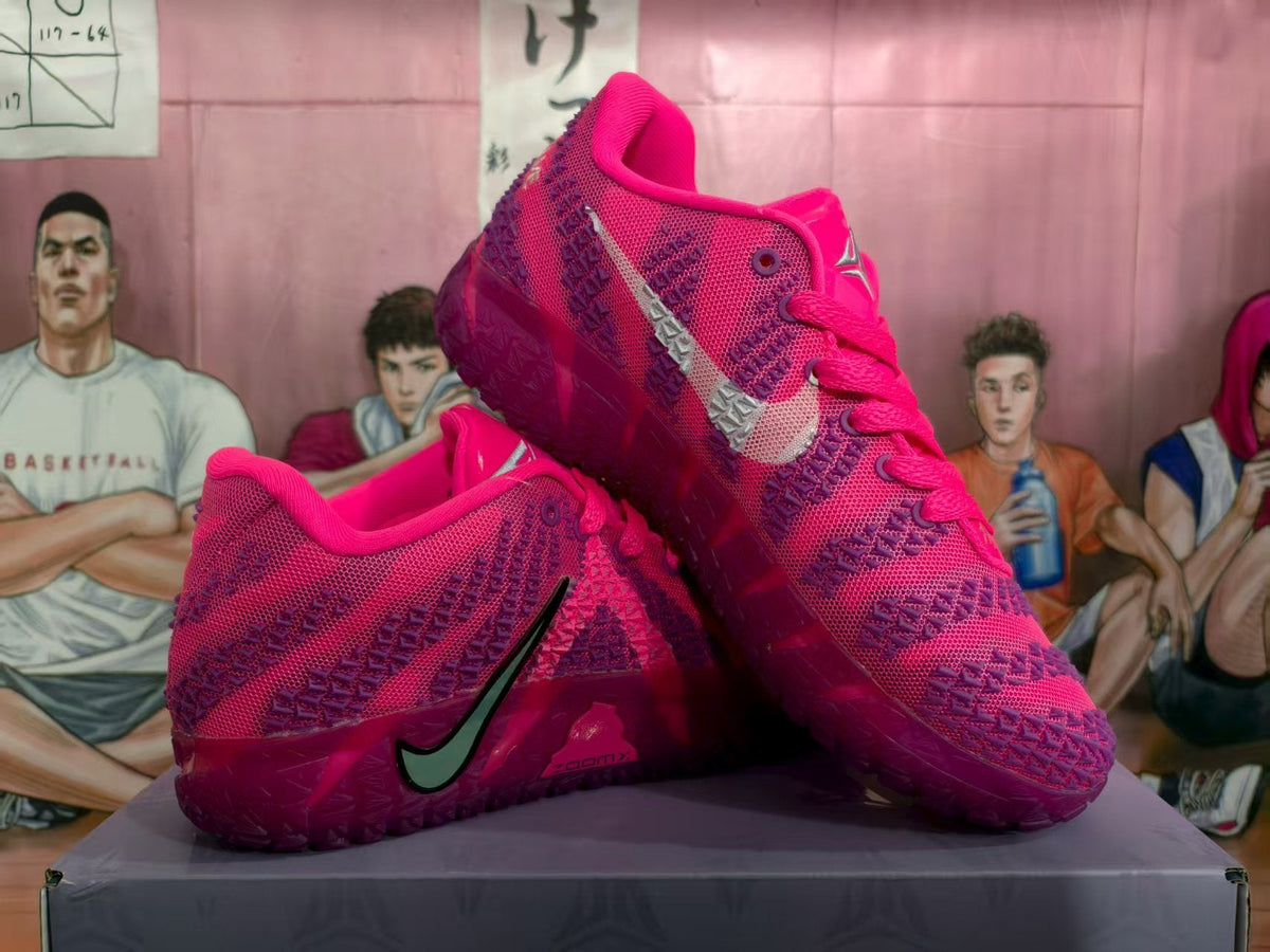 Nike Pink Basketball Sneakers