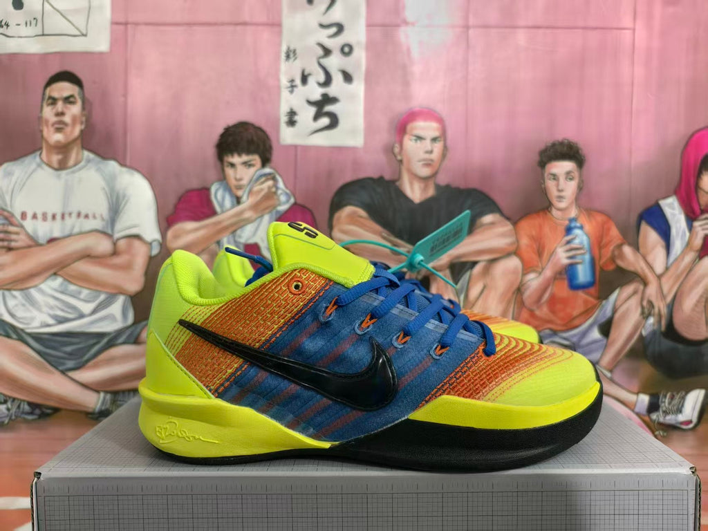 Nike Basketball Sneakers Yellow Blue Orange EU 36-46