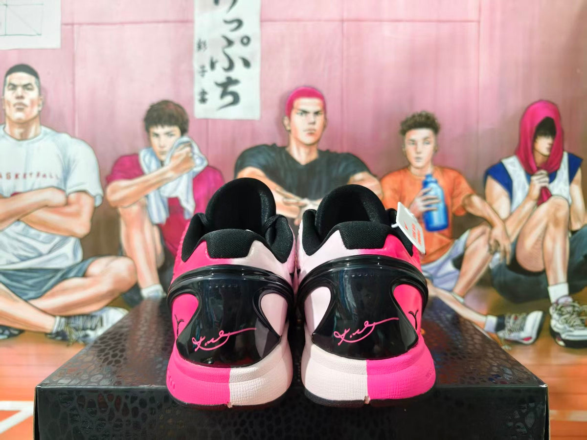Nike Kobe 6 Protro Basketball Shoes Pink and White