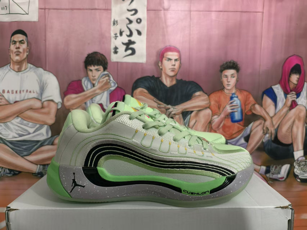 Jordan Basketball Sneakers Mint Green
