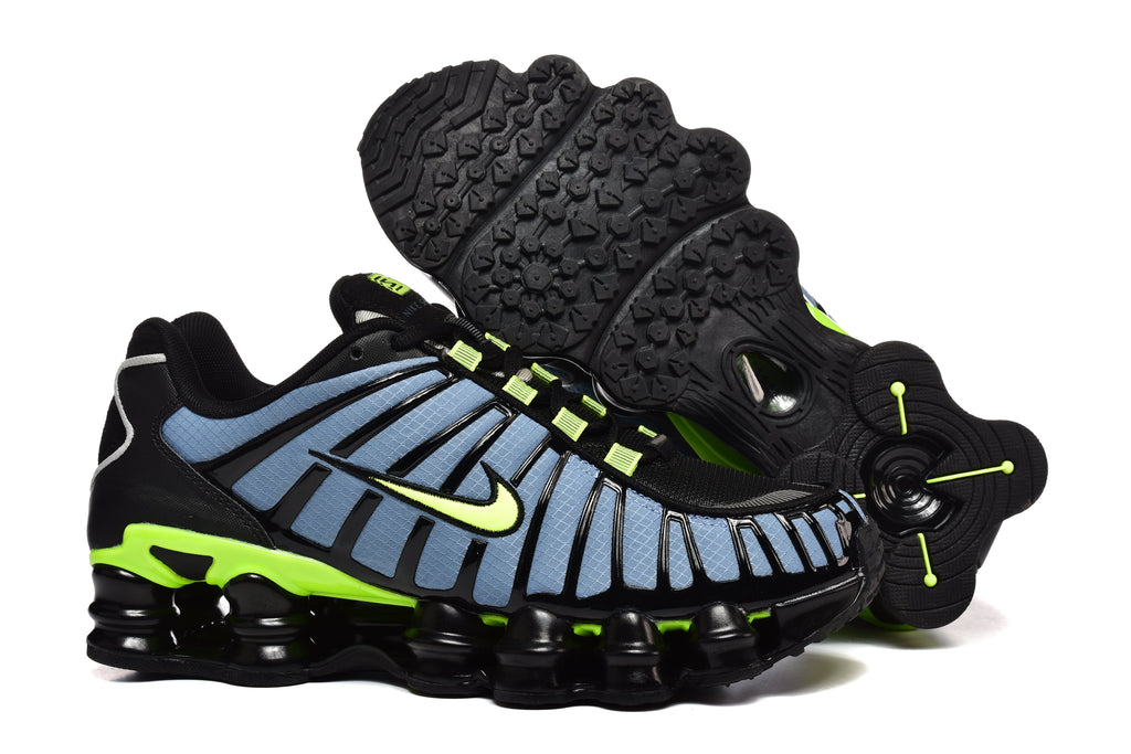 Nike Shox TL Sneakers Black Blue Volt