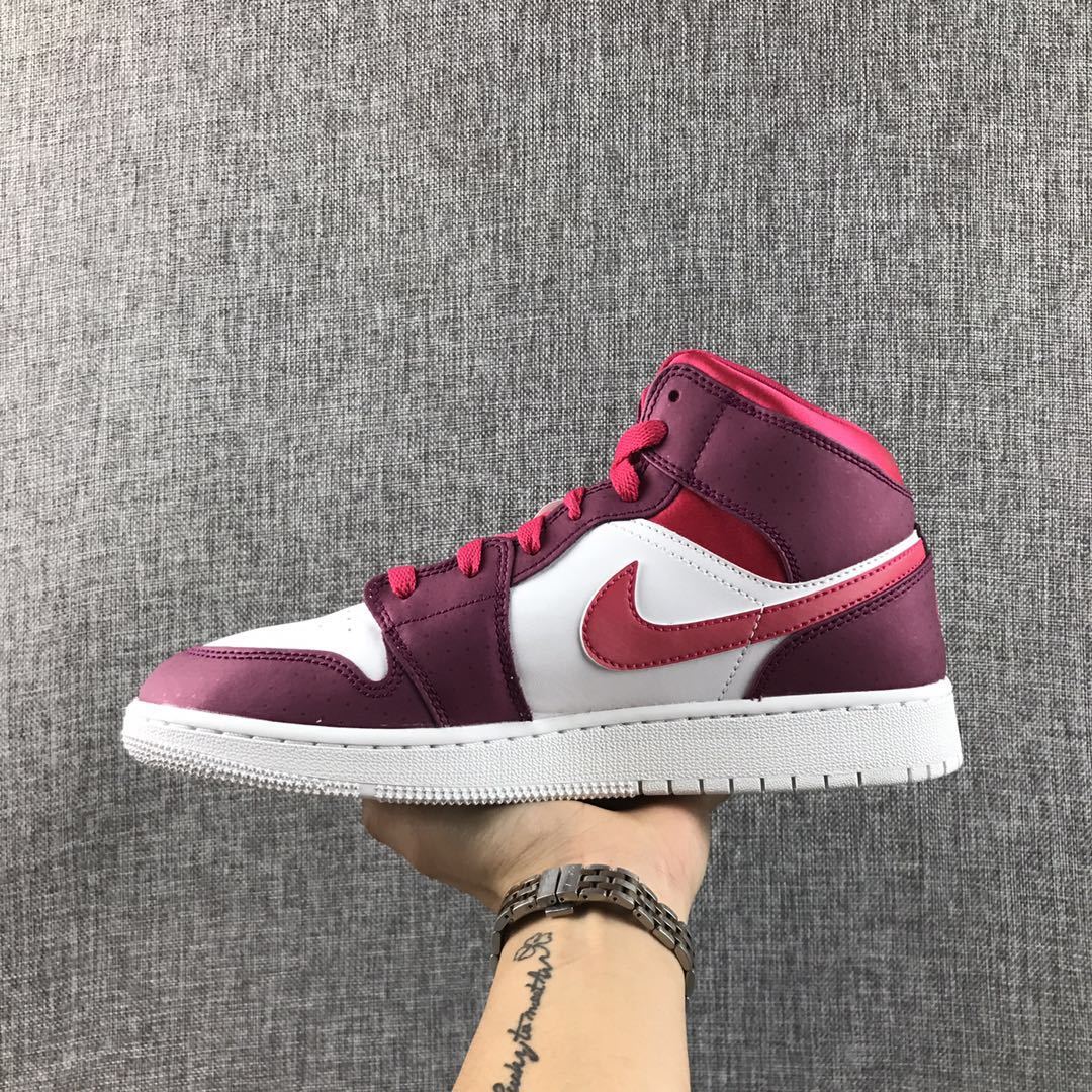 Jordan Air Jordan 1 High White Peach Pink Women's Sneakers