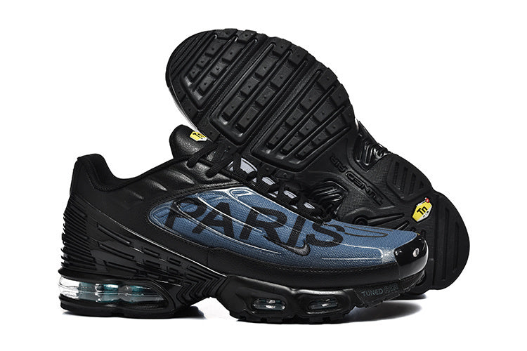 Nike Air Max Plus III Paris Sneakers Black and Blue