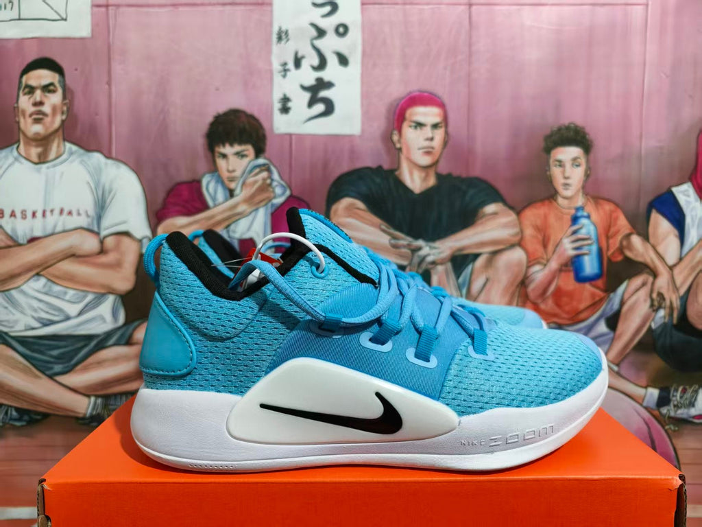 Nike Zoom Basketball Shoes in Blue and White