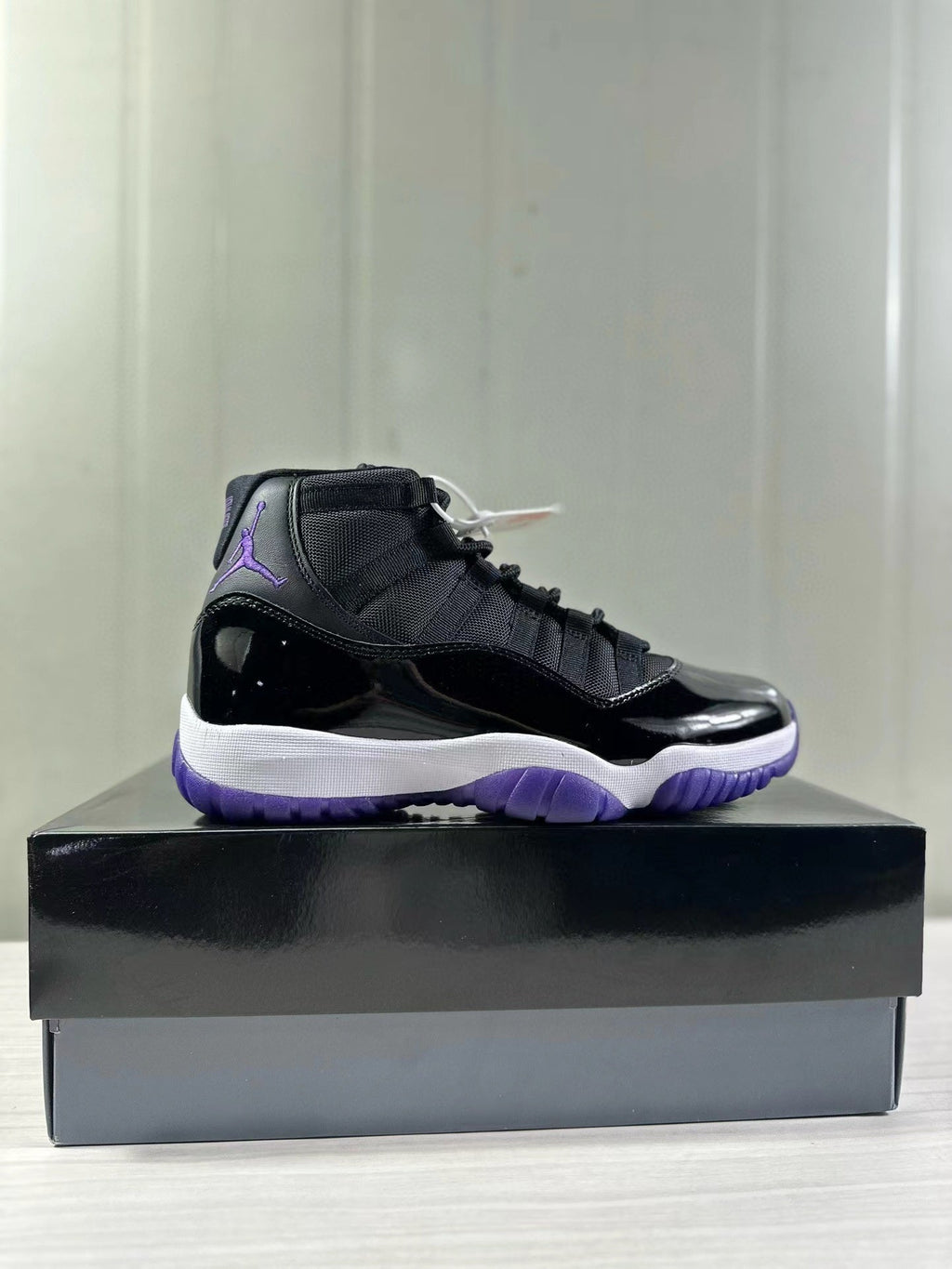 Jordan Air Jordan 11 Retro Space Jam Black Purple Sneakers