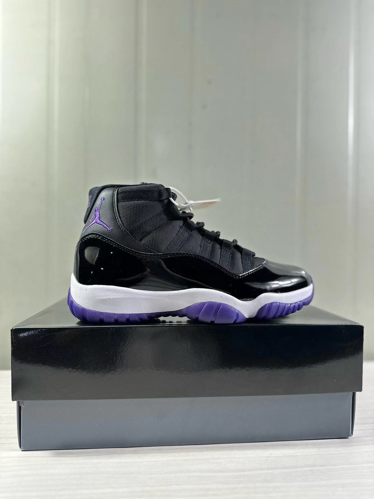Jordan Air Jordan 11 Retro Space Jam Black Purple Sneakers