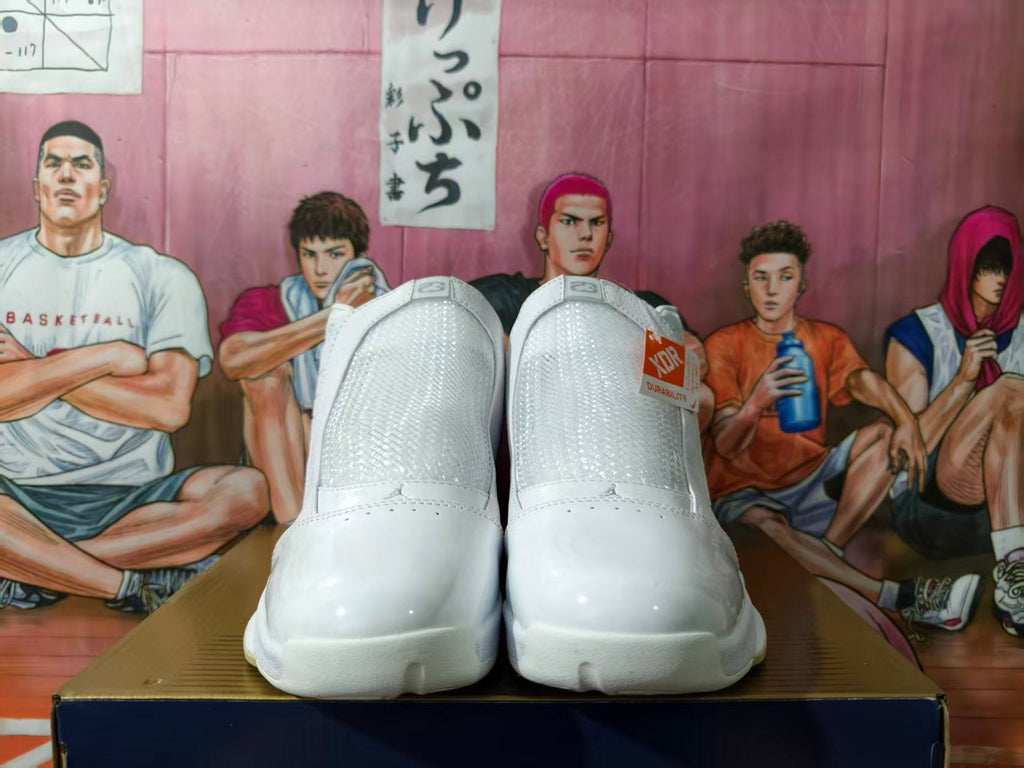 Jordan Jumpman Team 1 White High-Top Basketball Shoes