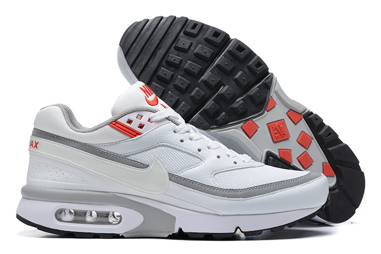 Nike Air Max Sneakers White Grey Red
