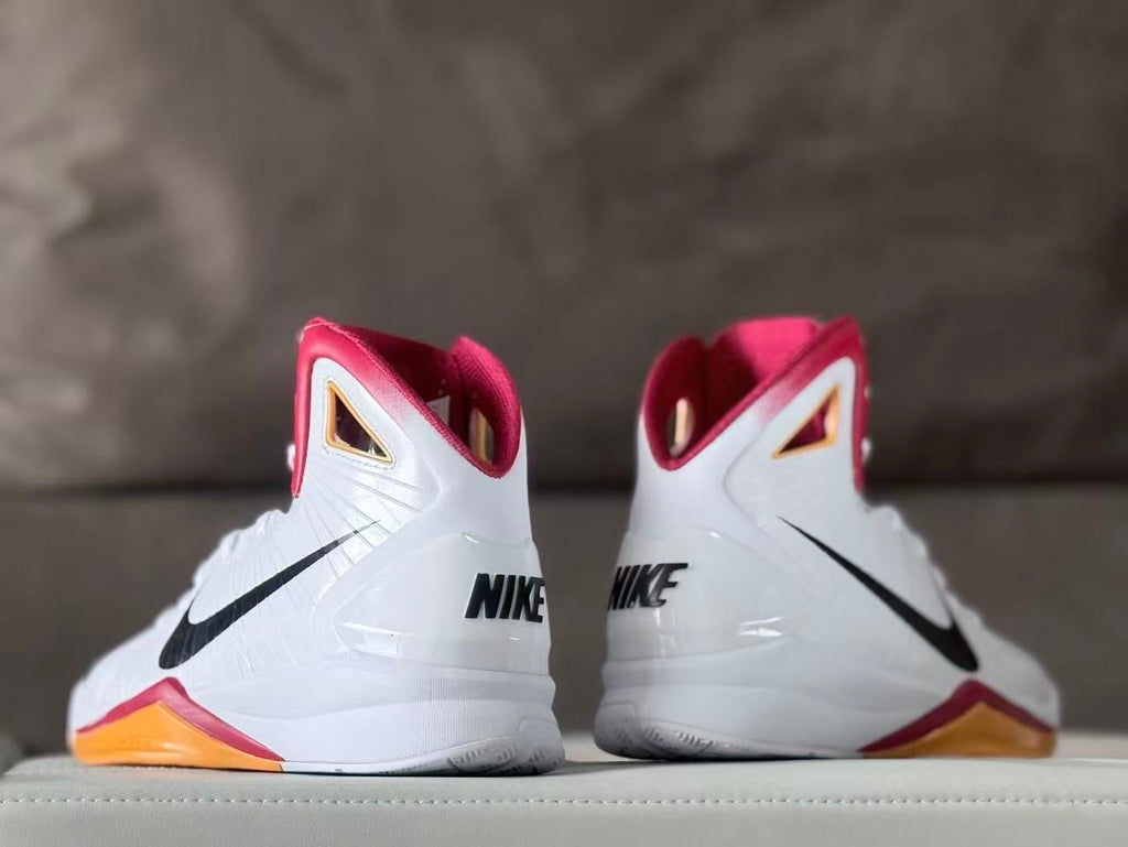 Nike Kobe 4 Protro High Basketball Shoes White Red Gold