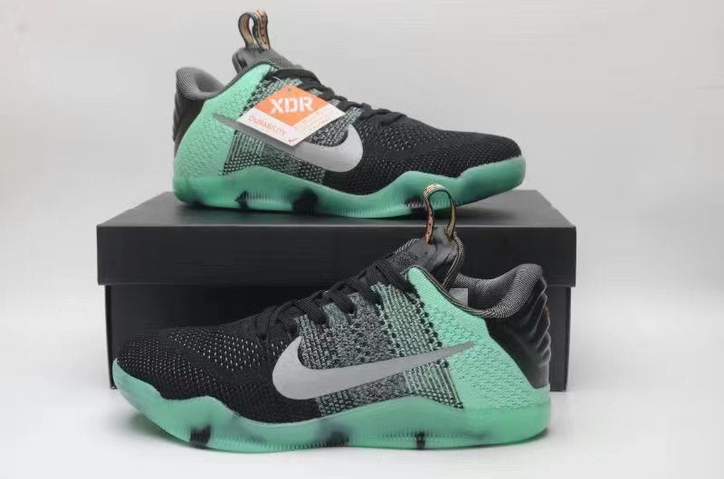 Nike Kobe 11 All-Star Basketball Shoes in Black and Mint