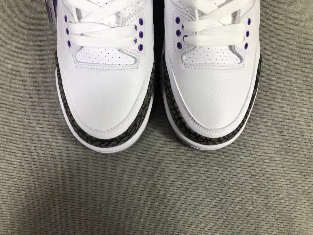 Jordan Air Jordan 3 SE Denim White/Purple Sneakers