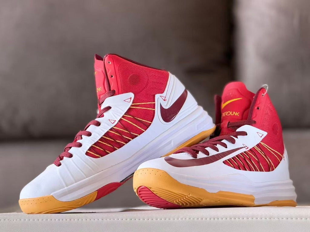 Nike Hyperdunk 2012 China Team Basketball Shoes Red White
