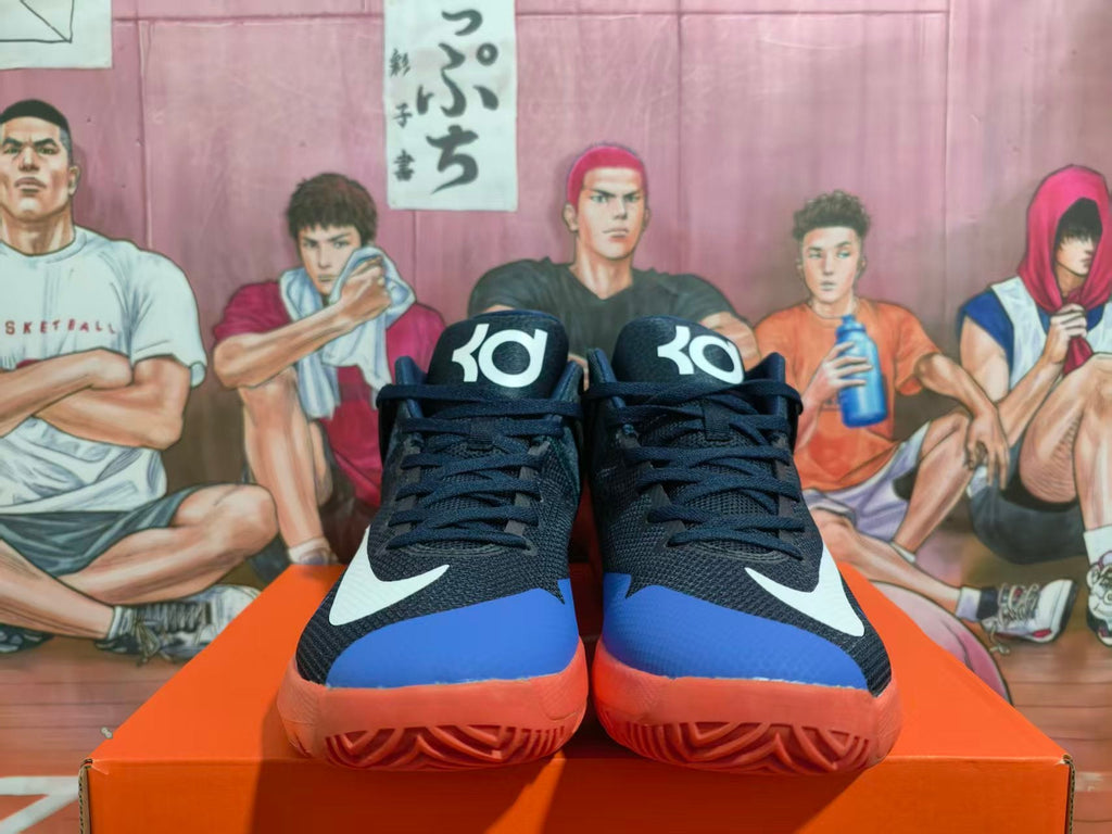 Nike KD Trey 5 Basketball Shoes Navy Blue and Red