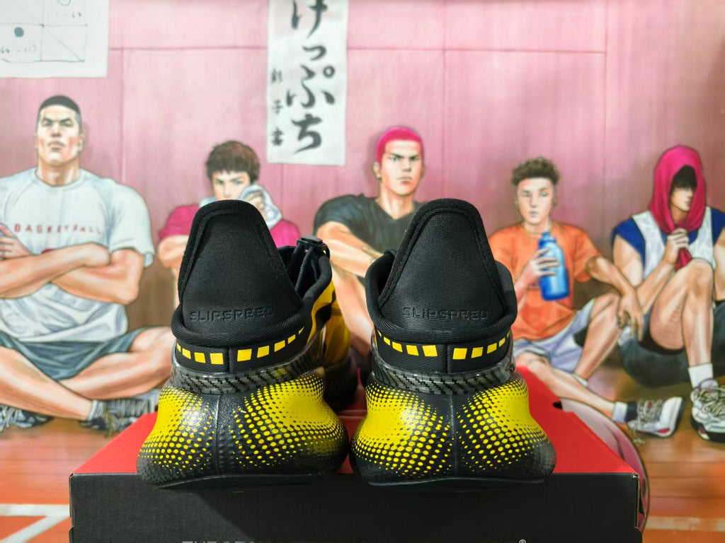 Under Armour Curry Basketball Shoes in Yellow and Black