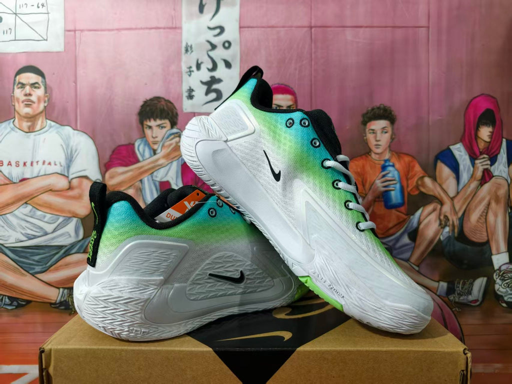 Nike Basketball Shoes White Mint Green