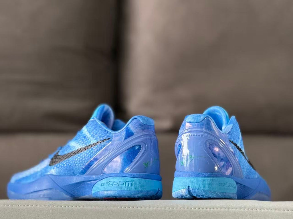 Nike Kobe 6 Basketball Shoes Blue Black