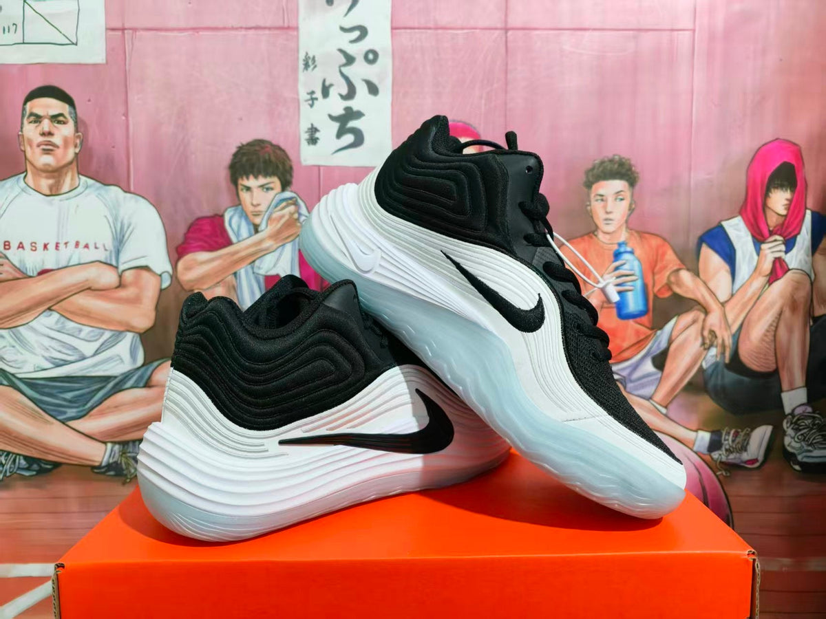 Nike Black and White Basketball Sneakers