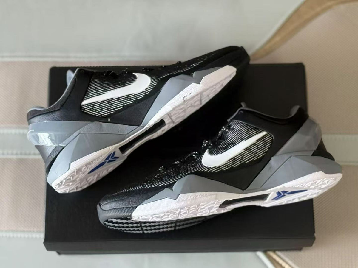 Nike Kobe 7 Sneakers Wolf Grey Black White