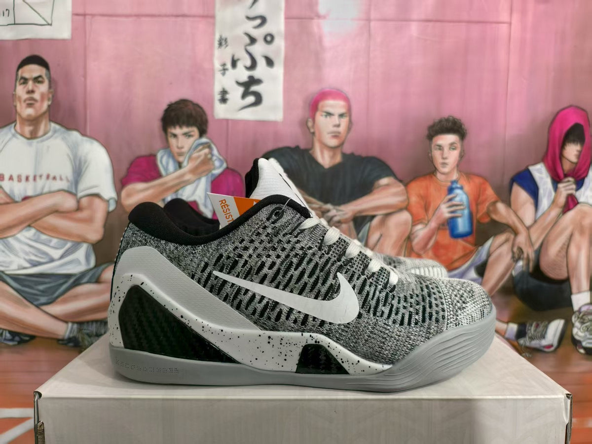 Nike Kobe Beethoven Basketball Sneakers White Gray