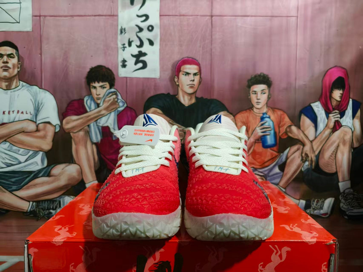 Nike Twelve Basketball Sneakers Pink and Red