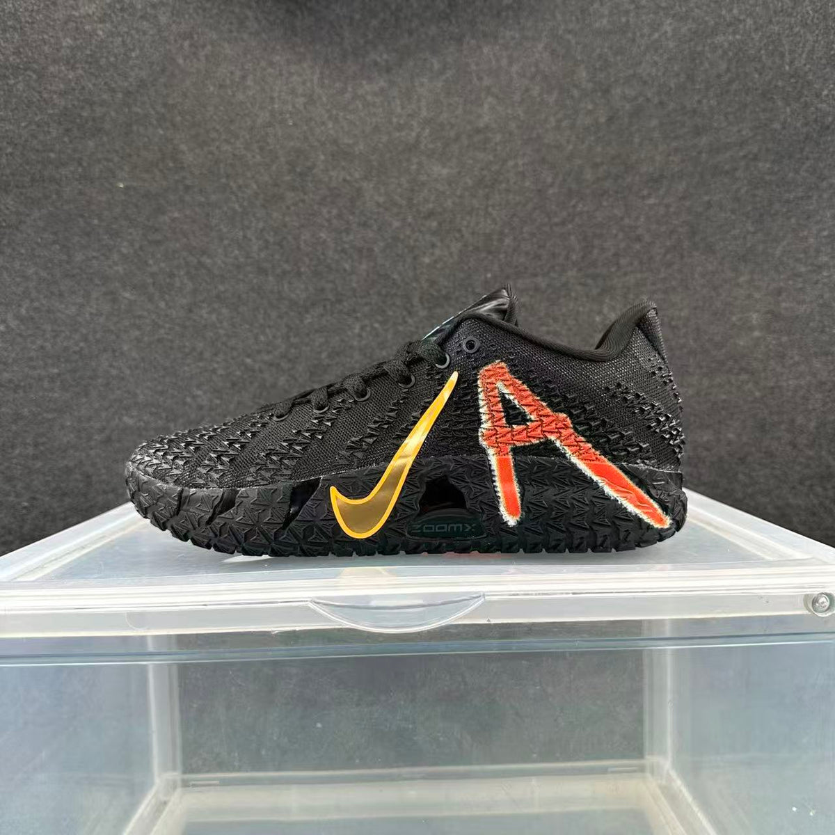 Nike LeBron 12 Black and Red Basketball Shoes