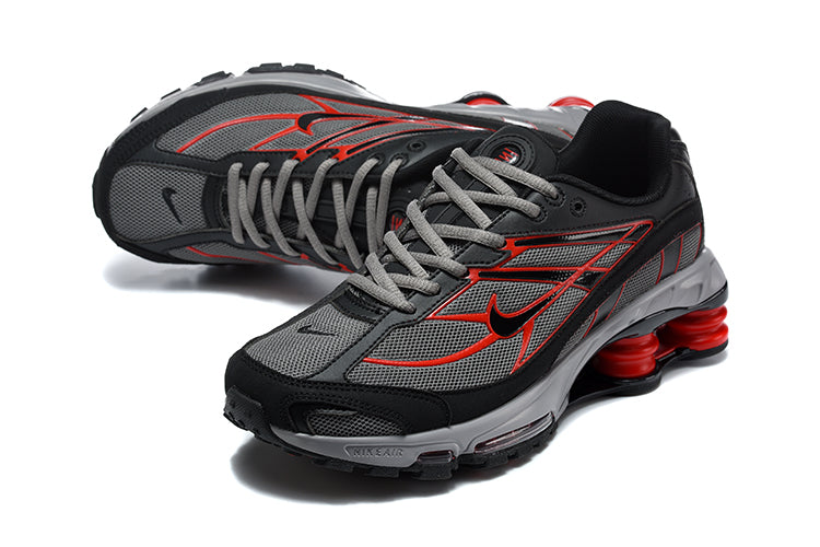 Nike Shox Ride 2 Black and Red Sneakers