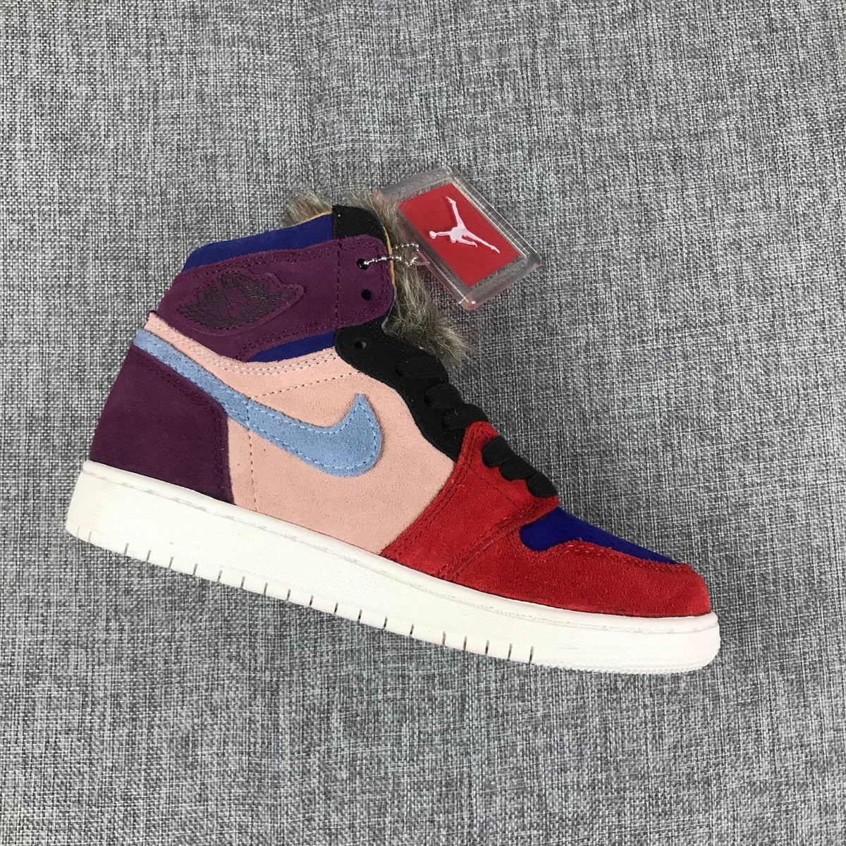 Air Jordan 1 Retro High OG GG Sneakers Red Multicolor