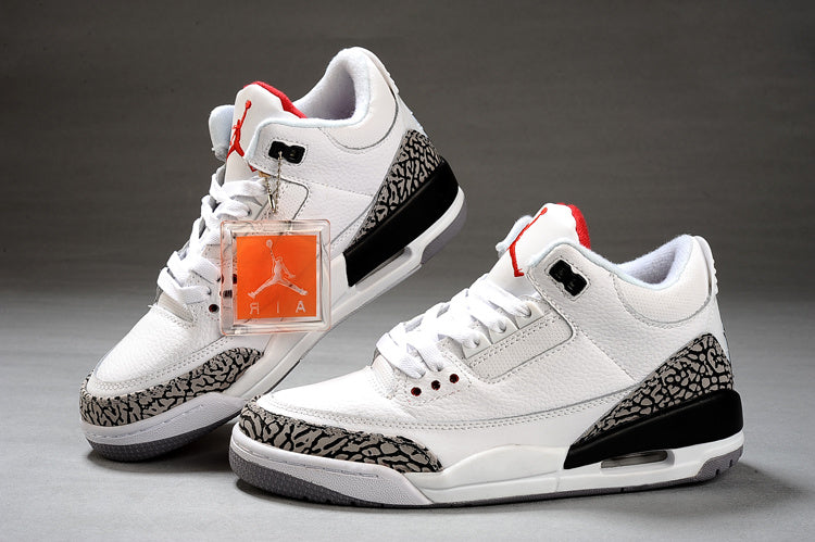 Jordan Air Jordan 3 Sneakers White Black Women's