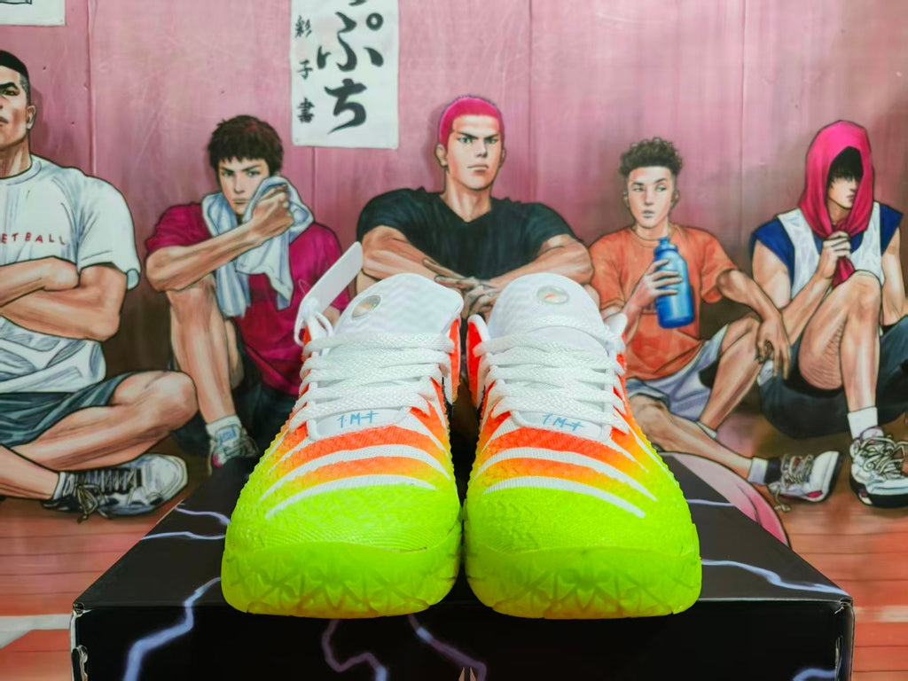 Nike ZoomX Sneakers Orange Neon Green White