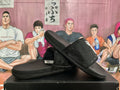 Nike Black Basketball Slides with Kobe Logo