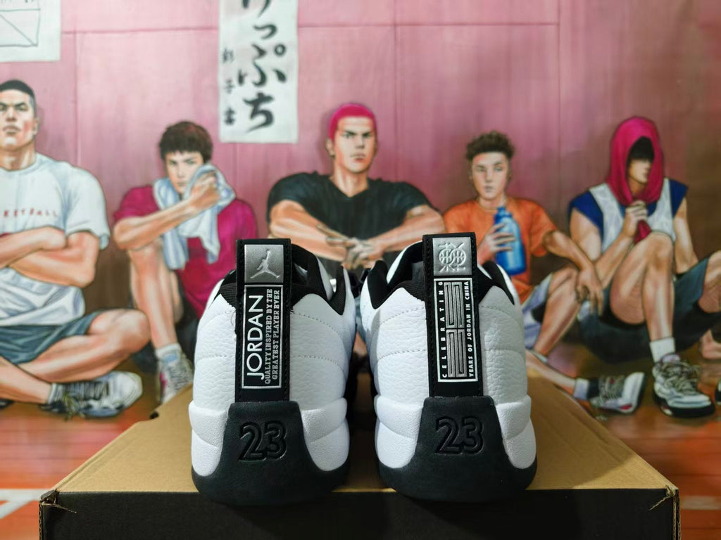 Jordan 14 Retro Sneakers White and Black