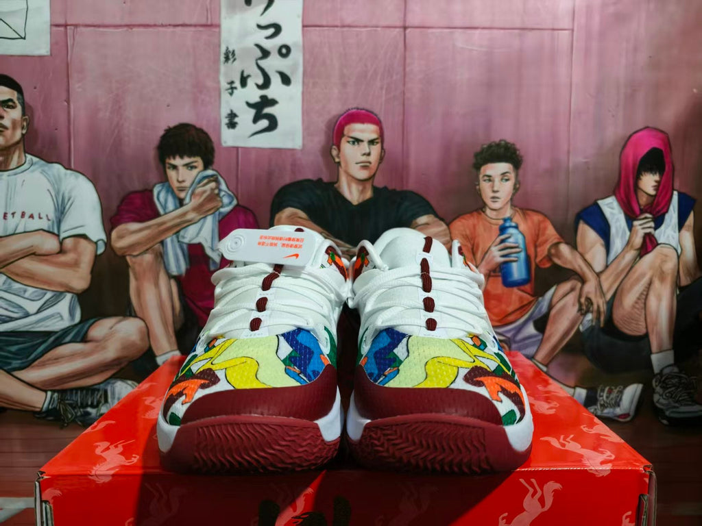 Nike Ja 1 Basketball Shoes White Burgundy