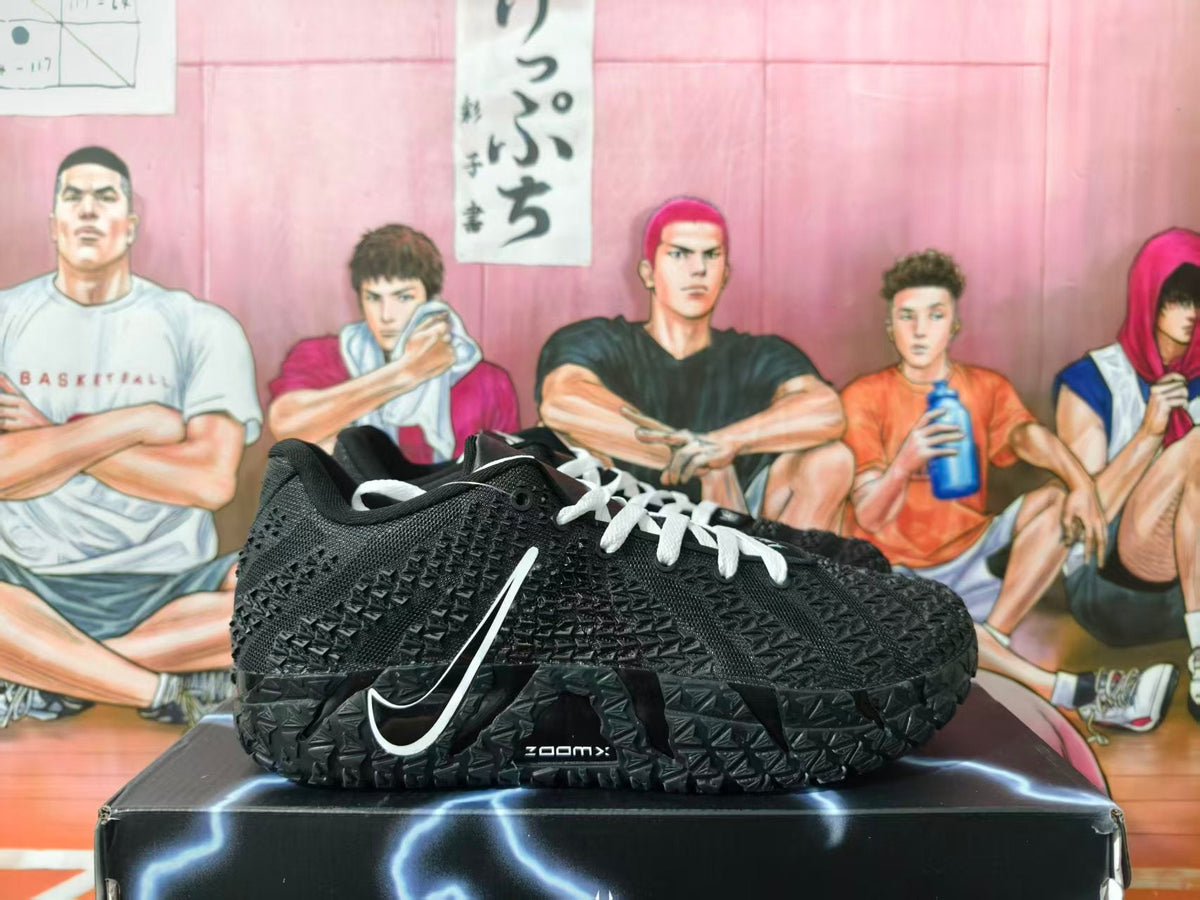 Nike Black and White Basketball Sneakers