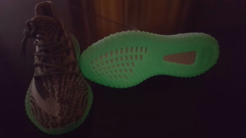 Yeezy 350 V2 Gray Knit Sneakers SPLY-350