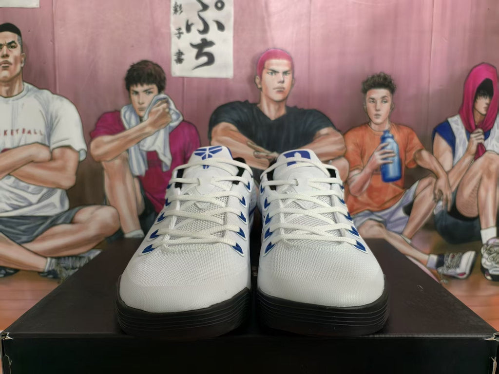 Nike Basketball Sneakers White and Blue