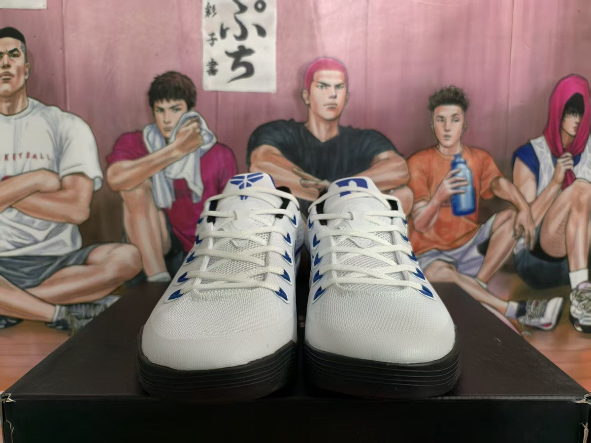 Nike Basketball Sneakers White and Blue