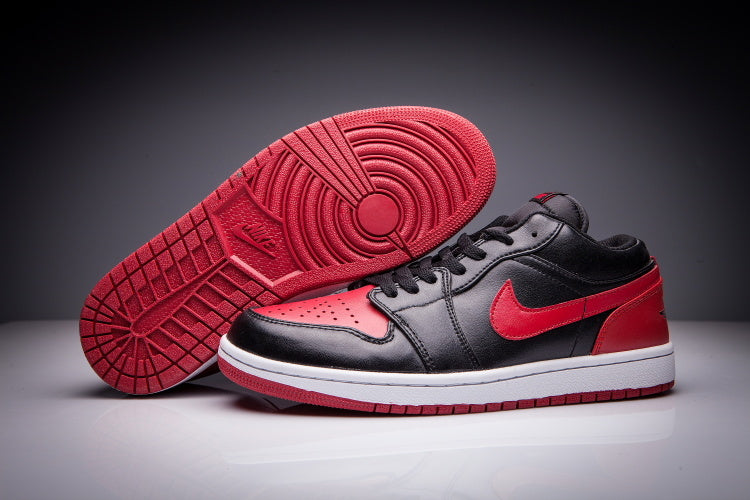 Jordan Air Jordan 1 Low Black Red Sneakers