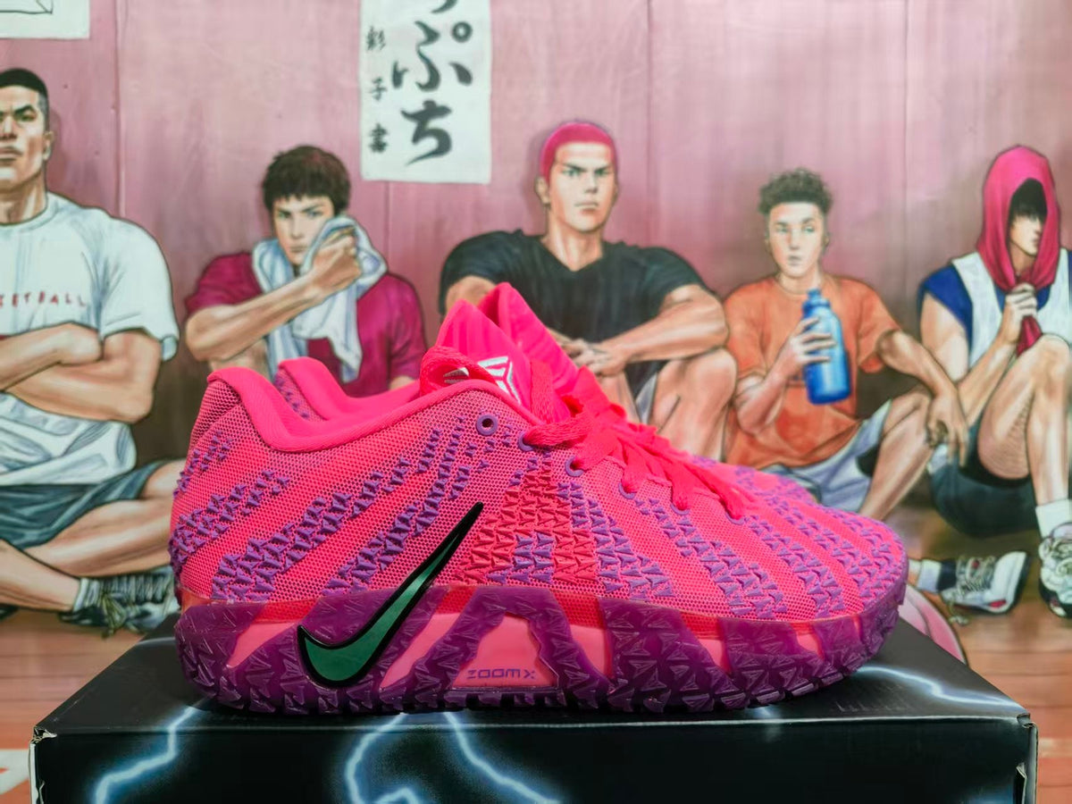 Nike LeBron 12 Basketball Shoes in Pink and Purple