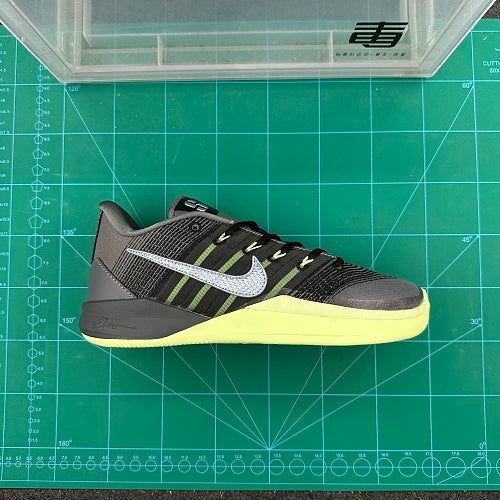 Nike Black and Green Basketball Sneakers