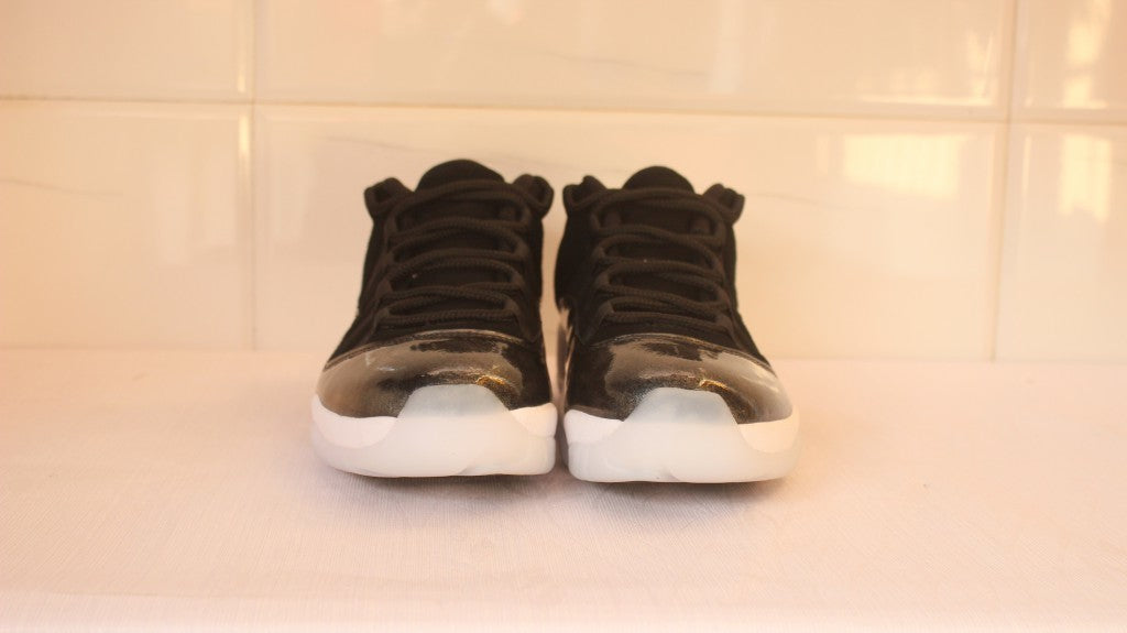 Jordan Air Jordan 11 Low Barons Black Metallic Sneakers
