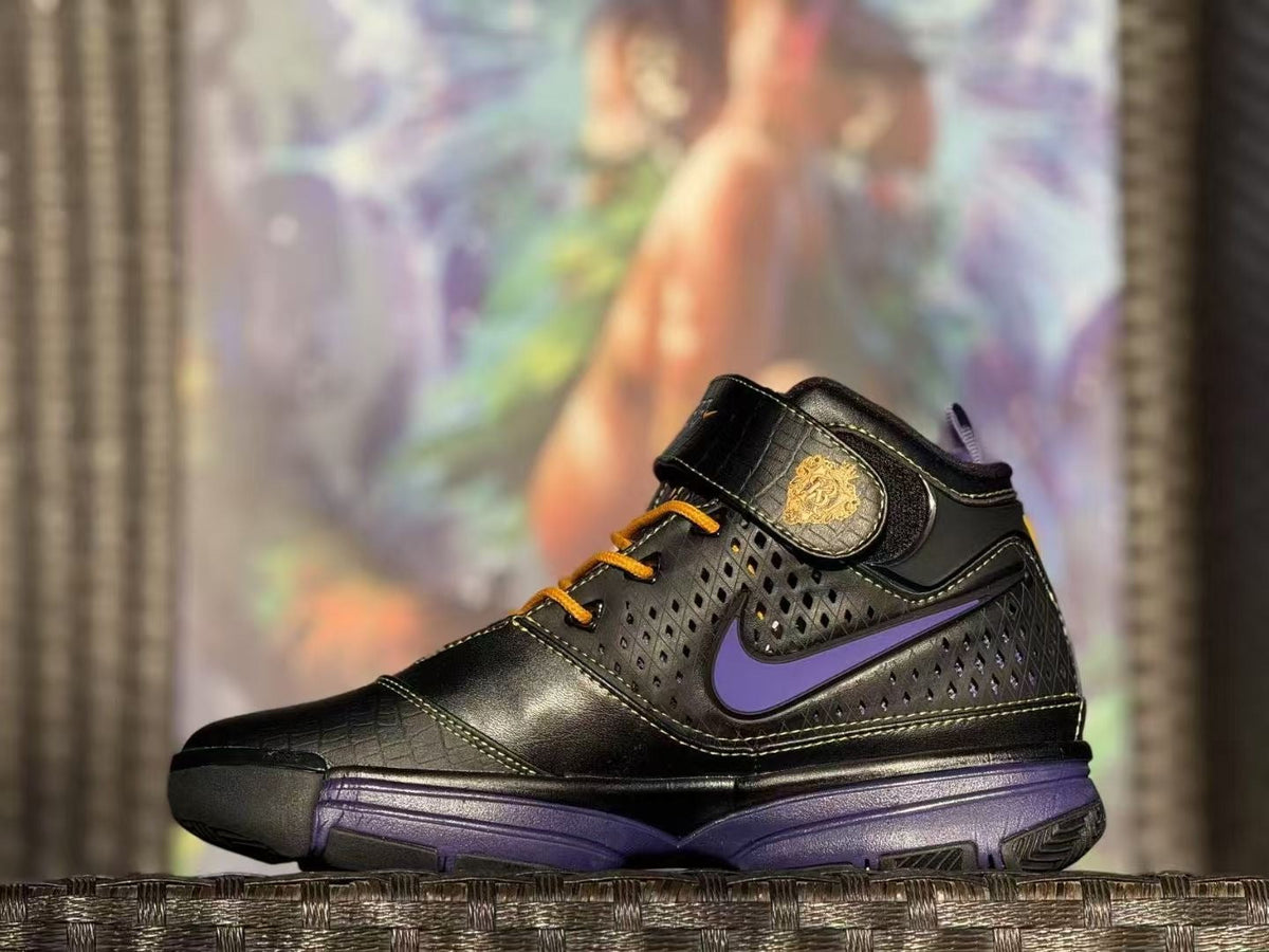 Nike Kobe 2 Hollywood Nights Black Purple High-Top Sneakers