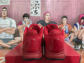 Nike Red Snake Basketball Sneakers
