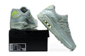 Nike Air Max 90 QS Sneakers in Gray and Lime